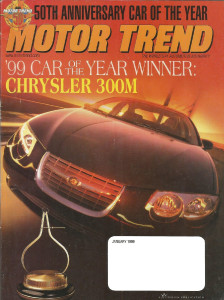 MOTOR TREND 1999 JAN - 300M, BAD TRUCKS, M5, S2000 - 2  COVERS*